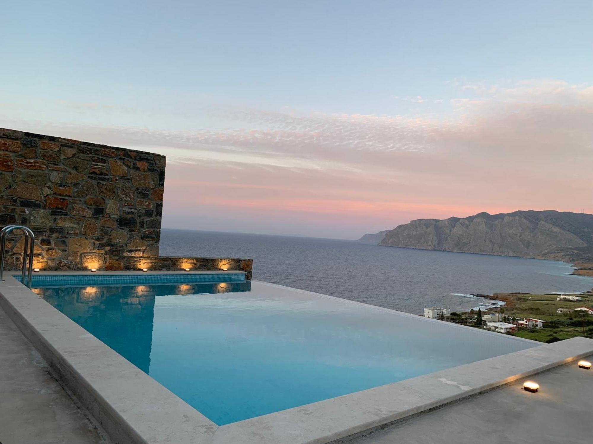 Petra Nova Villas Мохлос Экстерьер фото
