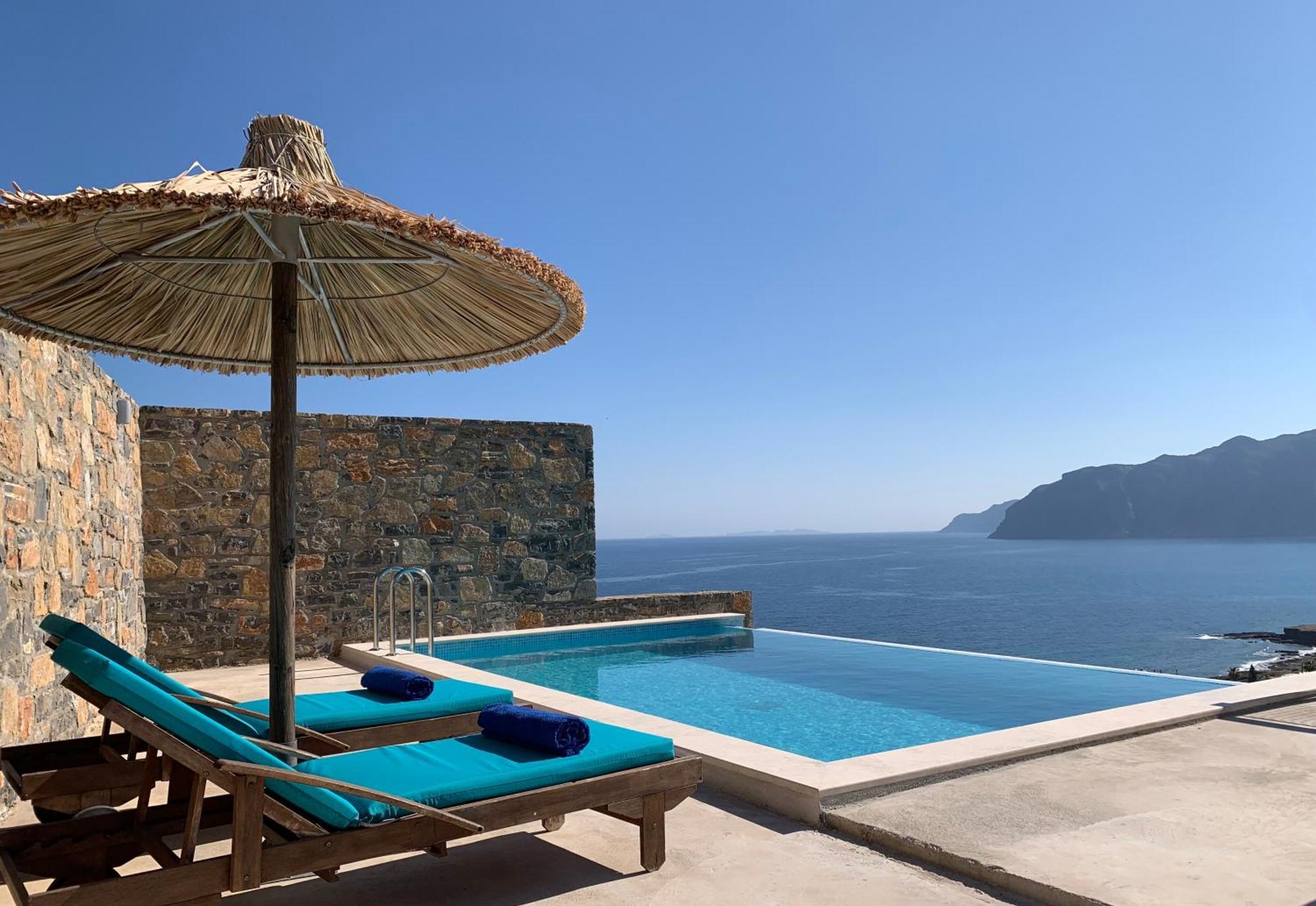 Petra Nova Villas Мохлос Экстерьер фото