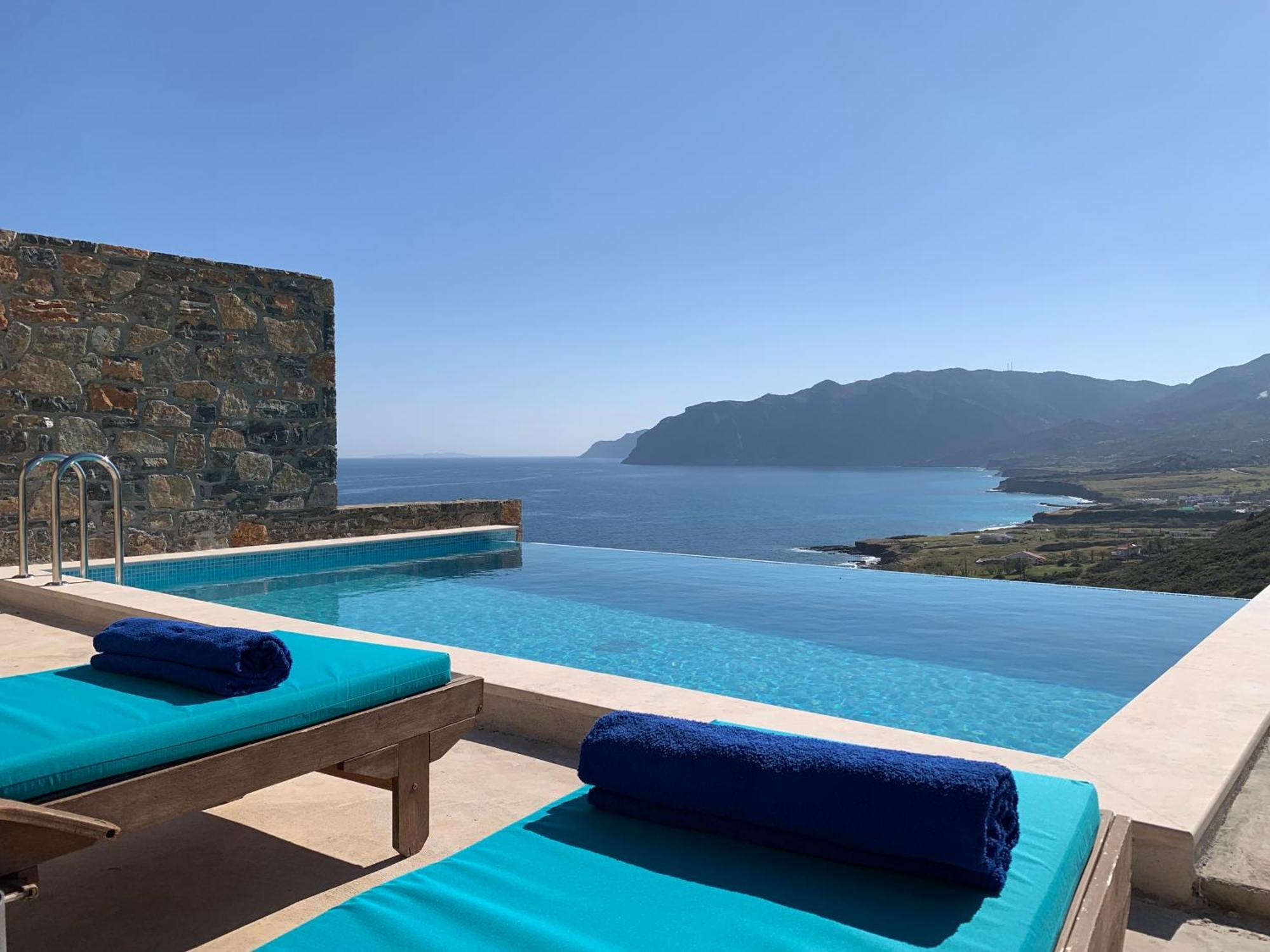 Petra Nova Villas Мохлос Экстерьер фото